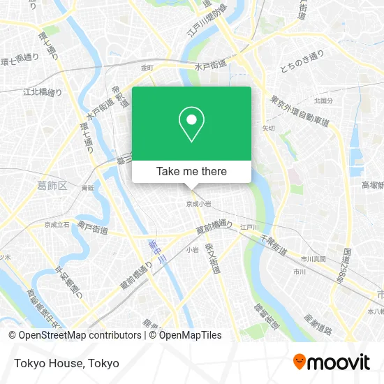 Tokyo House map