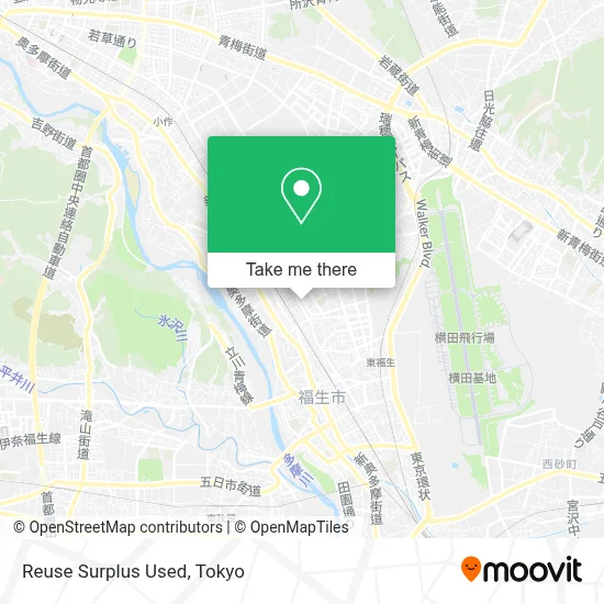 Reuse Surplus Used map