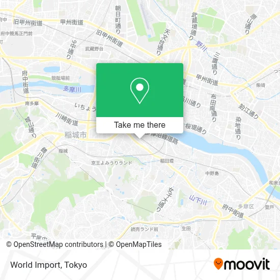 World Import map