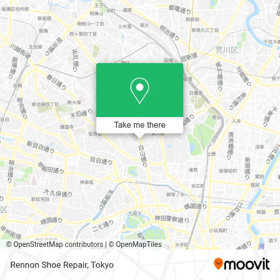 Rennon Shoe Repair map