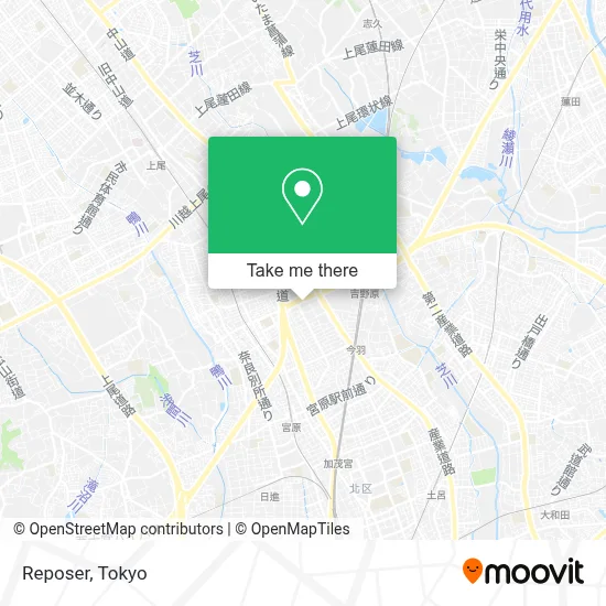 Reposer map