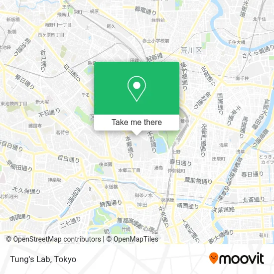 Tung's Lab map