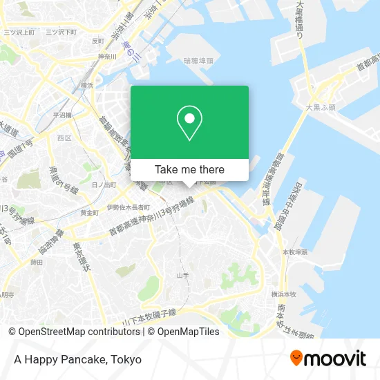 A Happy Pancake map
