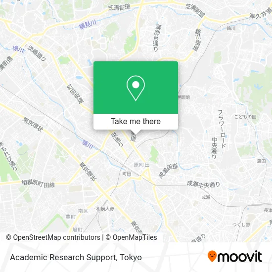 Academic Research Support map