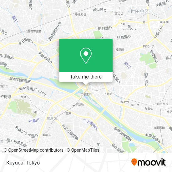 Keyuca map