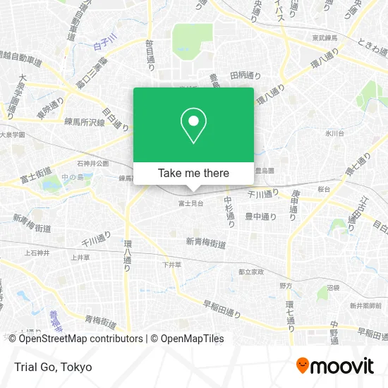 Trial Go map