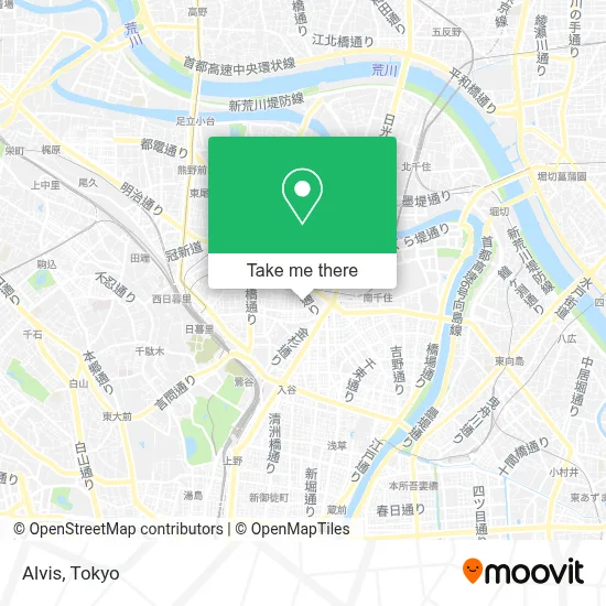 Alvis map