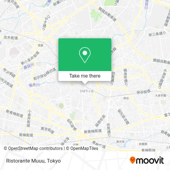 Ristorante Muuu map