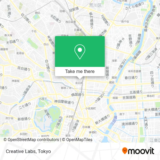 Creative Labs map