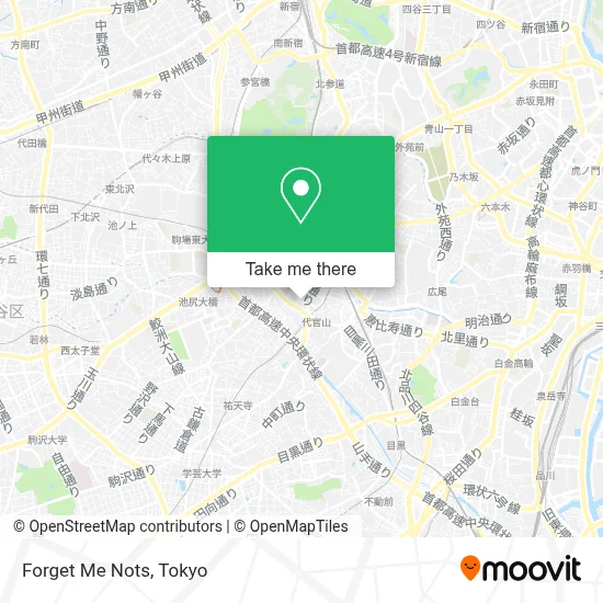 Forget Me Nots map