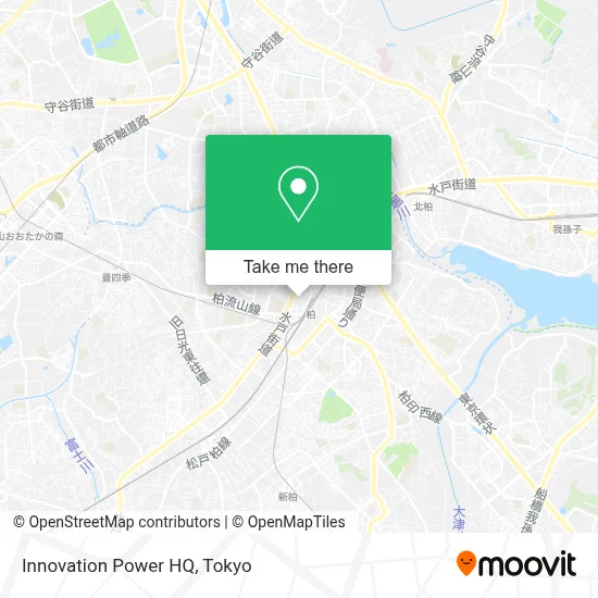 Innovation Power HQ map