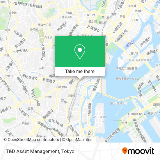 T&D Asset Management map