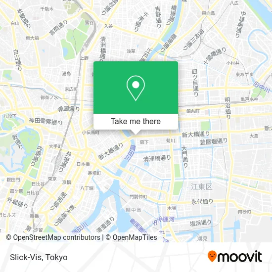 Slick-Vis map