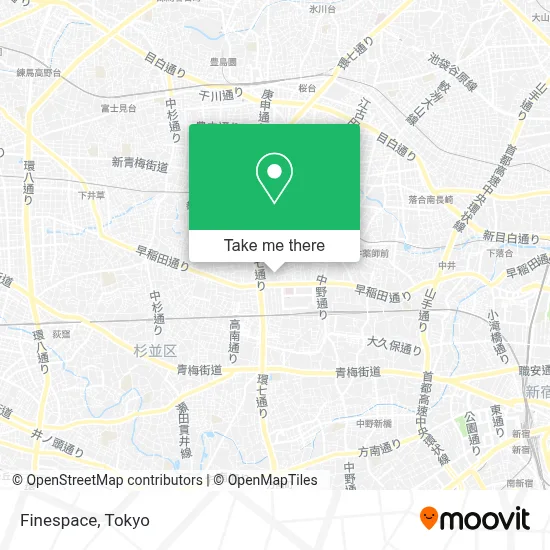 Finespace map
