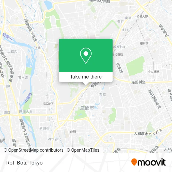 Roti Boti map