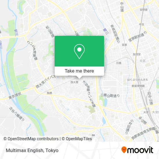 Multimax English map