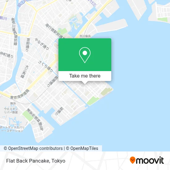 Flat Back Pancake map