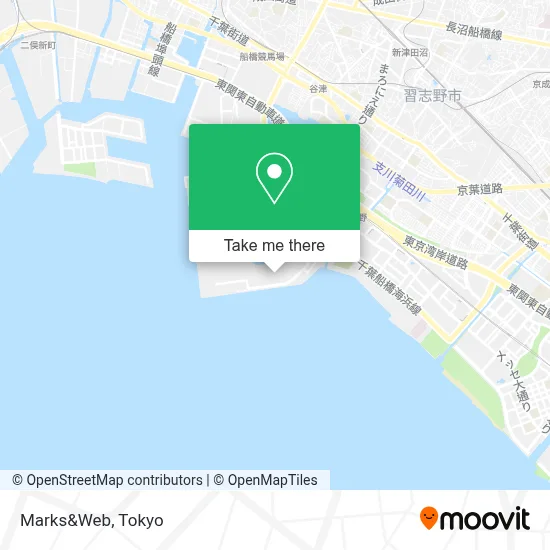 Marks&Web map