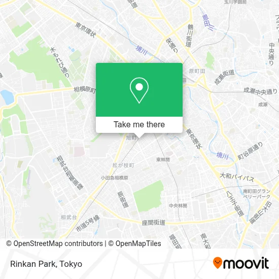 Rinkan Park map