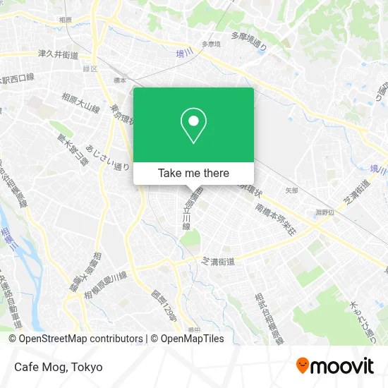 Cafe Mog map