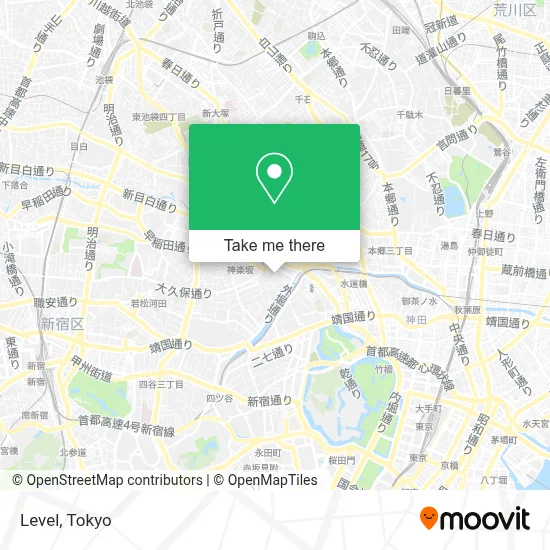 Level map