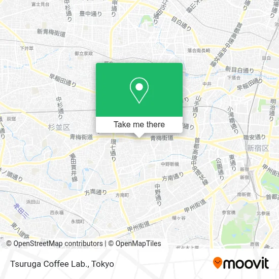 Tsuruga Coffee Lab. map