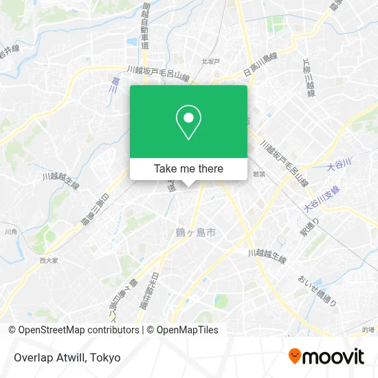 Overlap Atwill map