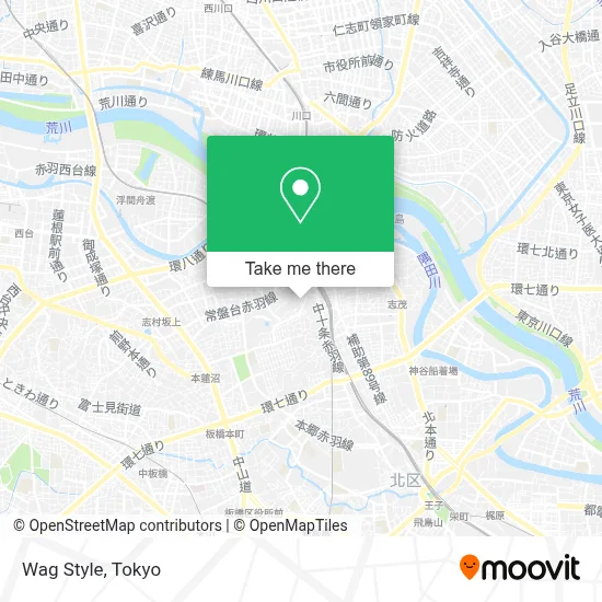 Wag Style map