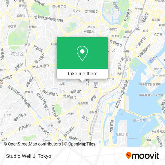Studio Well J map