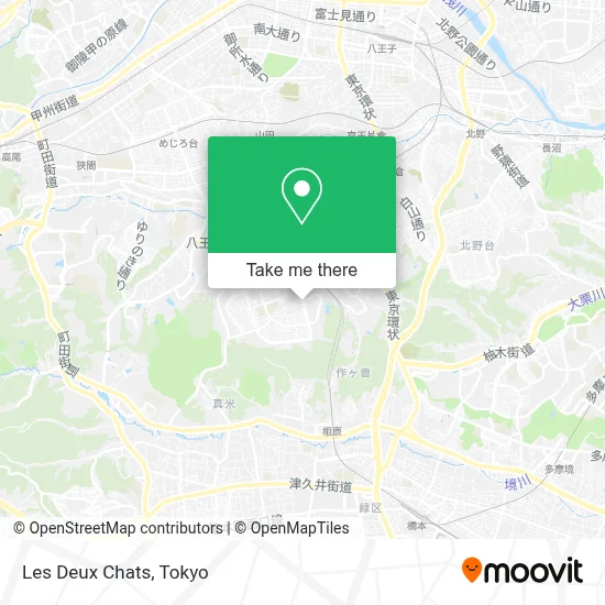 Les Deux Chats map