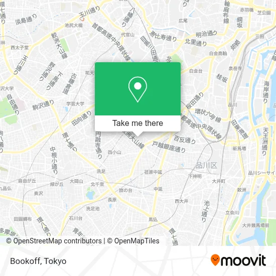Bookoff map
