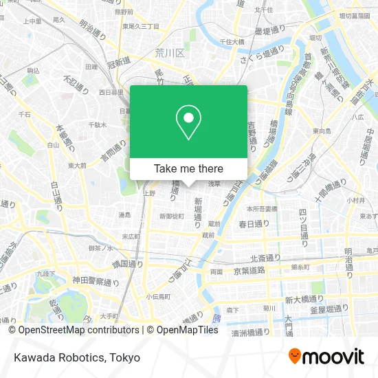 Kawada Robotics map