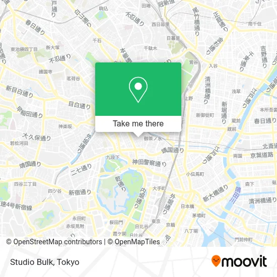 Studio Bulk map