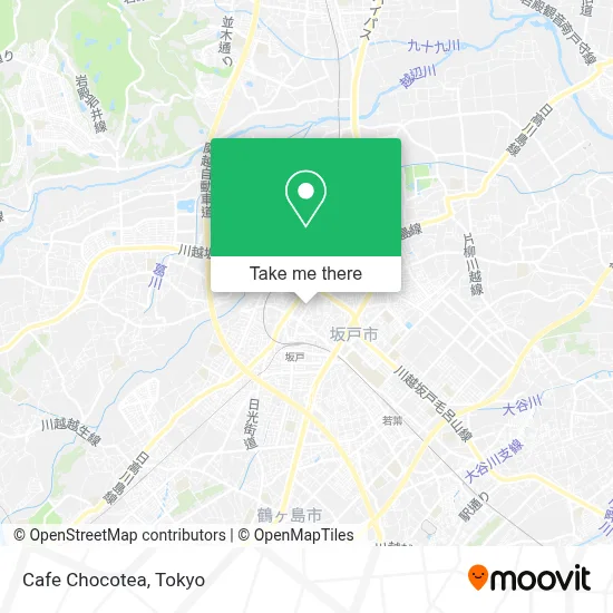 Cafe Chocotea map