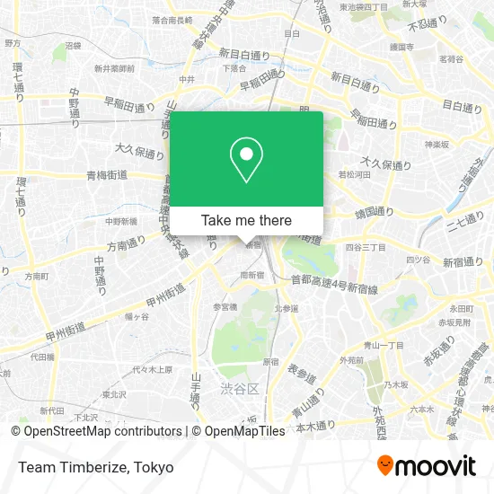 Team Timberize map