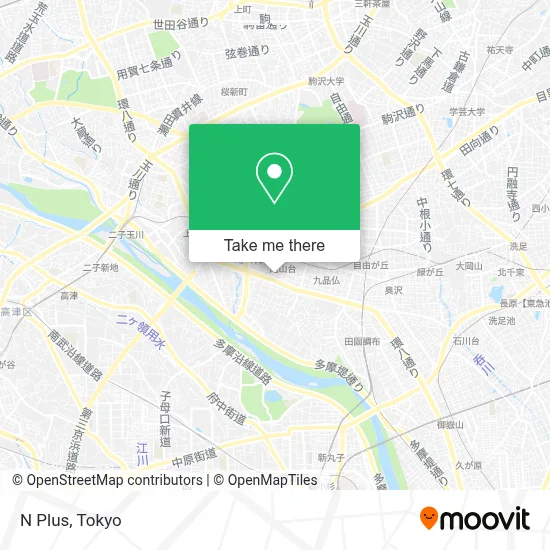 N Plus map