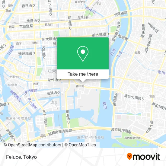 Feluce map