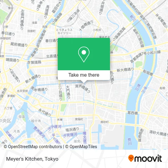 Meyer's Kitchen map