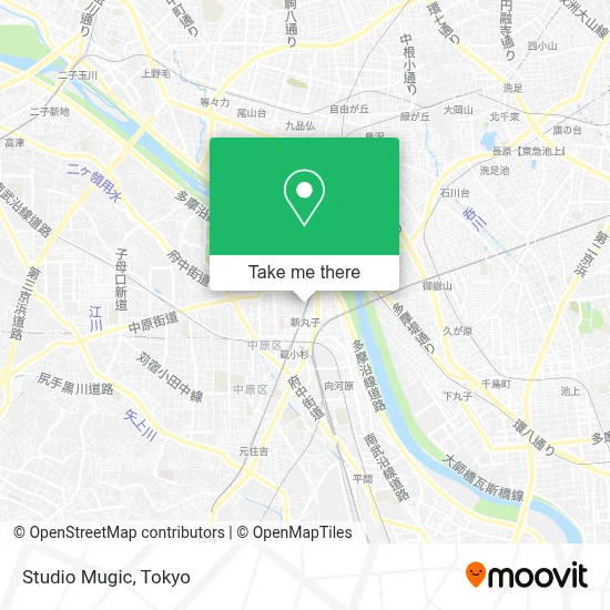 Studio Mugic map