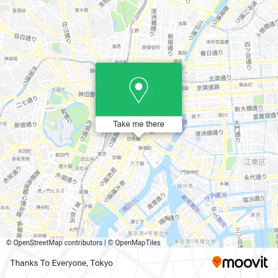 Thanks To Everyone map