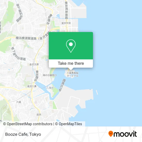 Booze Cafe map