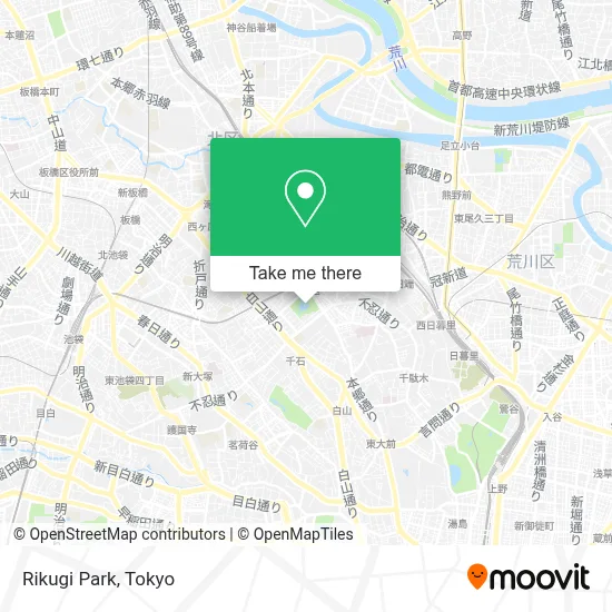 Rikugi Park map