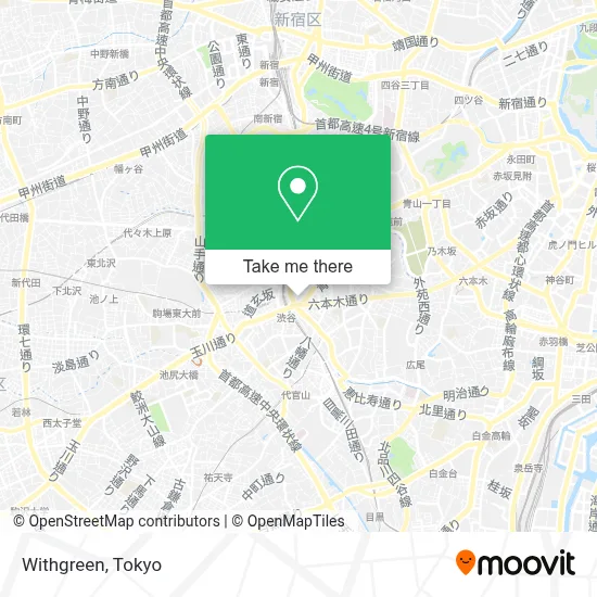 Withgreen map