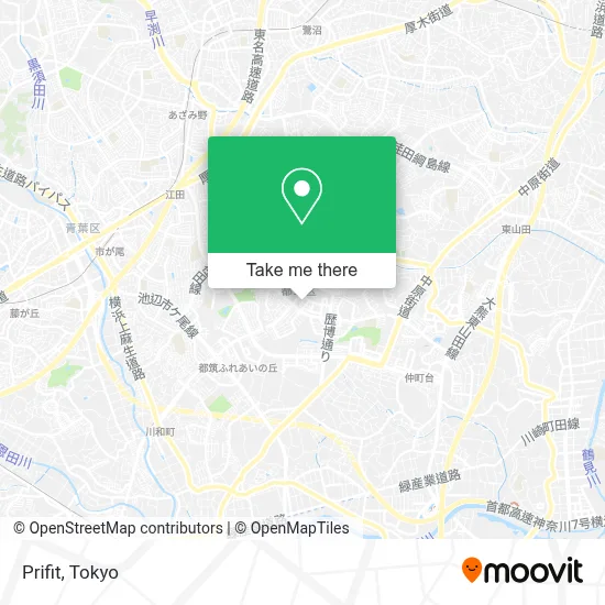 Prifit map