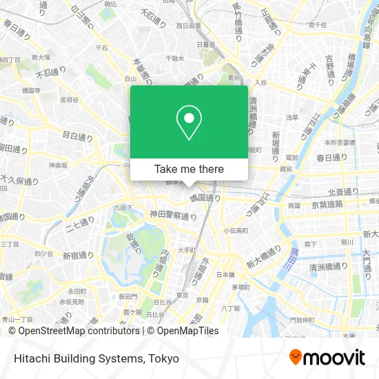 Hitachi Building Systems map