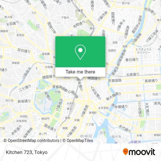 Kitchen 723 map