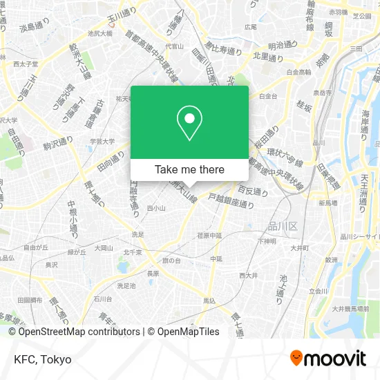 KFC map