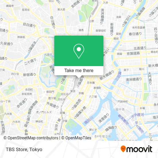 TBS Store map