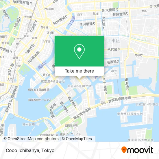 Coco Ichibanya map