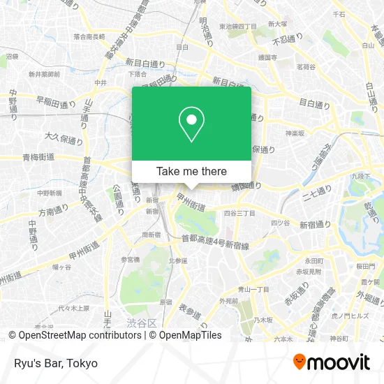 Ryu's Bar map
